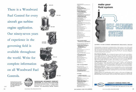 Another vintage Woodward gas turbine advertisement.