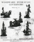  Woodward hydraulic governors from patent number 1,106,434., circa 1912.