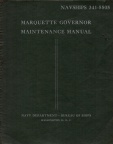 Brad's Marquette governor operating manual from the archives.