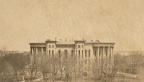 The State Capitol building in 1866 before the dome was built.
