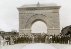 1912 opening of the Civil War Memorial in Madison.