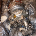 A P&W 206 series gas turbine engine with a Woodward fuel metering governor control system.