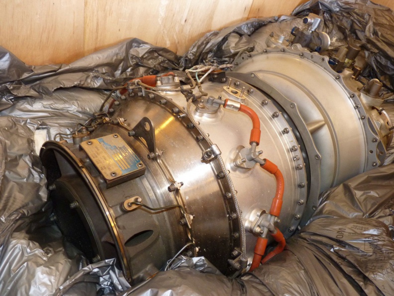 P&W 206 series gas turbine engine.