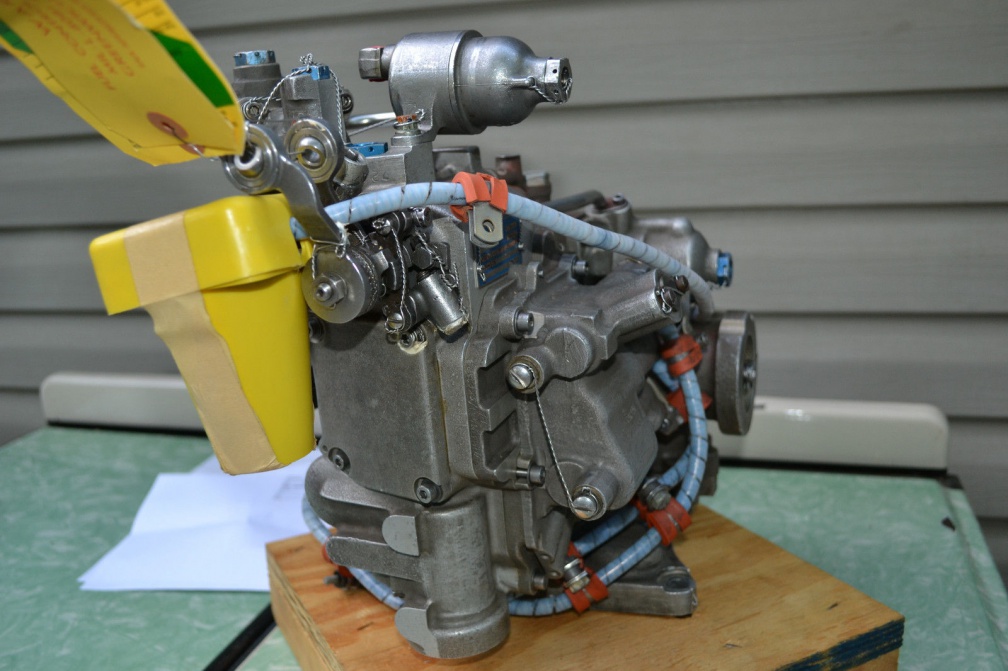 A vintage Hamilton Standard jet engine fuel control.