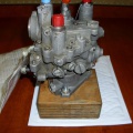 A small Chandler Evans Company jet engine fuel control.