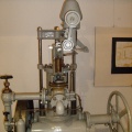 A Woodward VR(vertical relay) series hydraulic water wheel governor manufactured in 1917.
