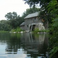 The Woodward Mill at Midway Village in Rockford, Illinois.