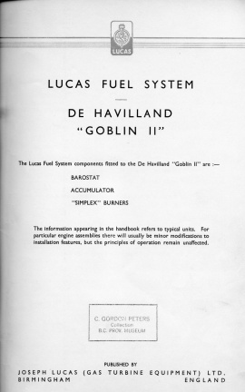 A Lucas Company bulletin from the 1940's.