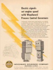 Woodward type PG-PL governor ad from 1958.