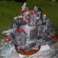 A vintage Woodward jet engine fuel control for the CFM56 engine.