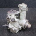 A vintage Woodward jet engine fuel control for the Honeywell TPE 331 series engine.