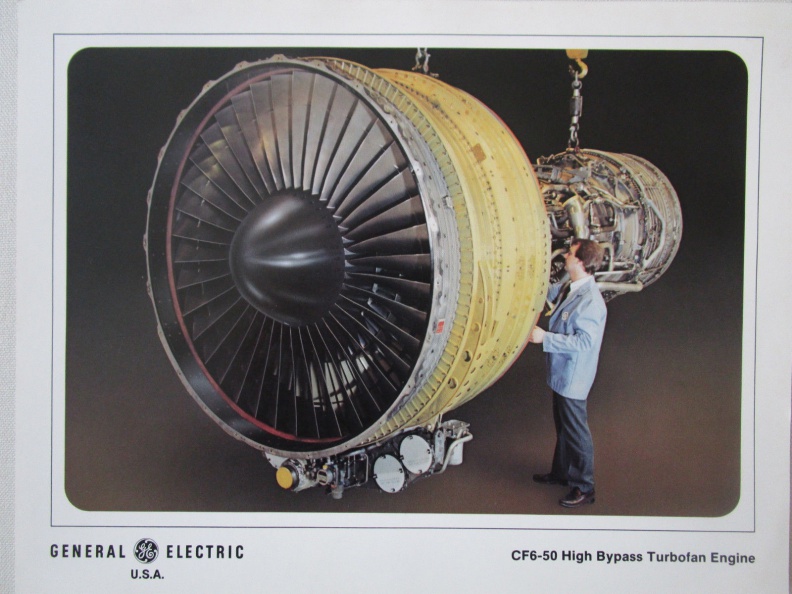 THE GENERAL ELECTRIC COMPANY'S CF6-50 SERIES JET ENGINE.