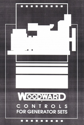WOODWARD CONTROLS FOR GENERATOR SETS.