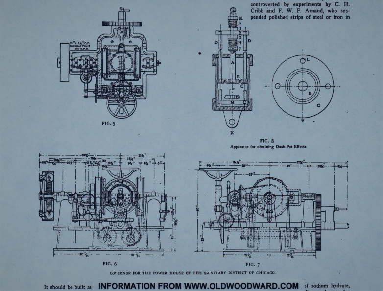 A drawing of a Replogle Turbine Water Wheel Governor, circa 1906. AMERICAN MACHINIST PAGE 7. CIRCA 1906..jpg