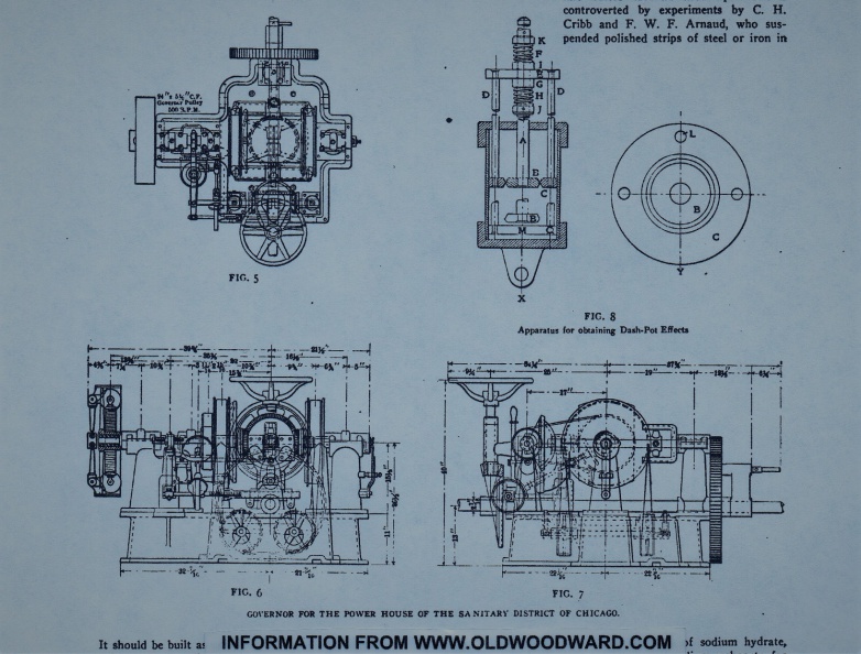 A Replogle Turbine Water Wheel Governor, circa 1906.