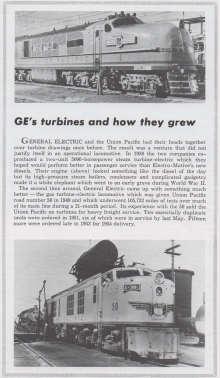 GENERAL ELECTRIC COMPANY'S JET ENGINE HISTORY.