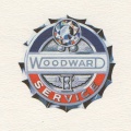 WOODWARD SERVICE EMBLEM.