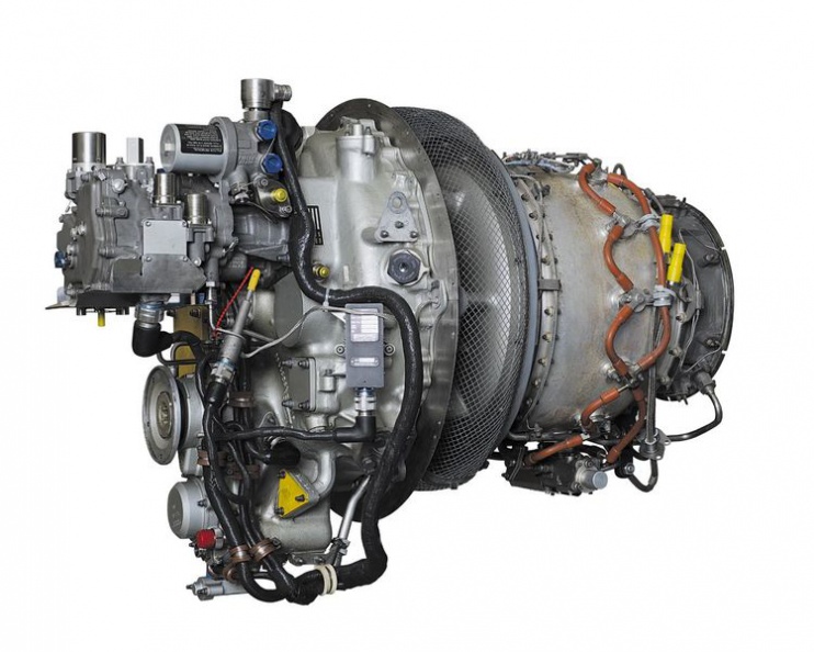 Pratt & Whitney PW206 series gas turbine engine..jpg