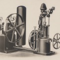 Original picture of a Woodward Oil Pressure(hydraulic) governor system, circa 1918.