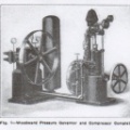The new Woodward water wheel governor system, circa 1912.