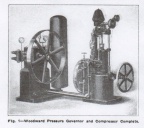 The new Woodward water wheel governor system, circa 1912.