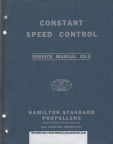 CONSTANT SPEED CONTROL MANUAL 121-A, CIRCA 1938.