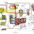 The Lucas casa jet engine fuel control schematic drawing.