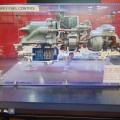 Lucas Aerospace Company's jet engine fuel control cutaway display unit for the Rolls Royce SPEY 511 series engine.