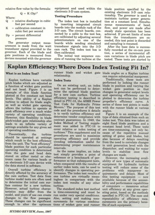 Turbine index testing   2-xx