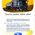 Vintage GM locomotive advertisements.