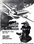Woodward propeller governor handbook.  Bulletin number 33166.
