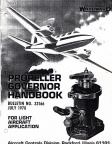 PROPELLER GOVERNOR HANDBOOK.