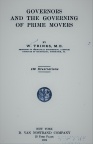 GOVERNORS AND THE GOVERNING OF PRIME MOVERS.