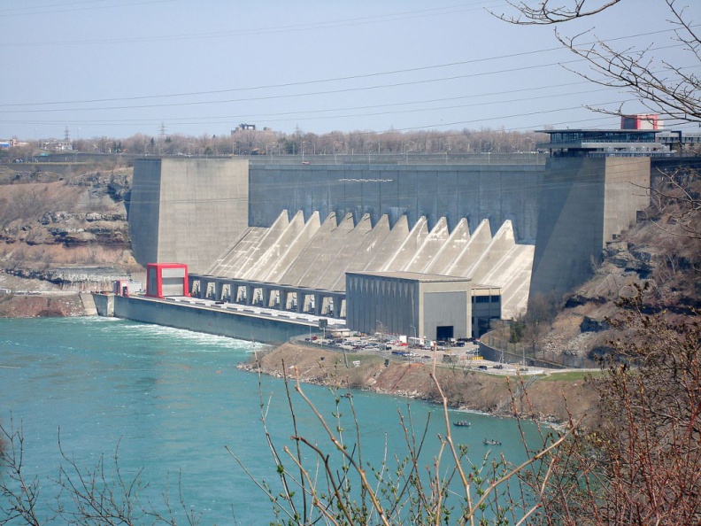 Robert Moses Niagara Hydro-Electric Power Plant.
