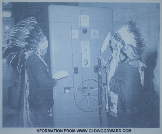  Woodward Governor Company's control system at the Hoover Dam Power House being blessed by Native Americans.