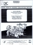 NIOSH HEALTH HAZARD EVALUATION REPORT.