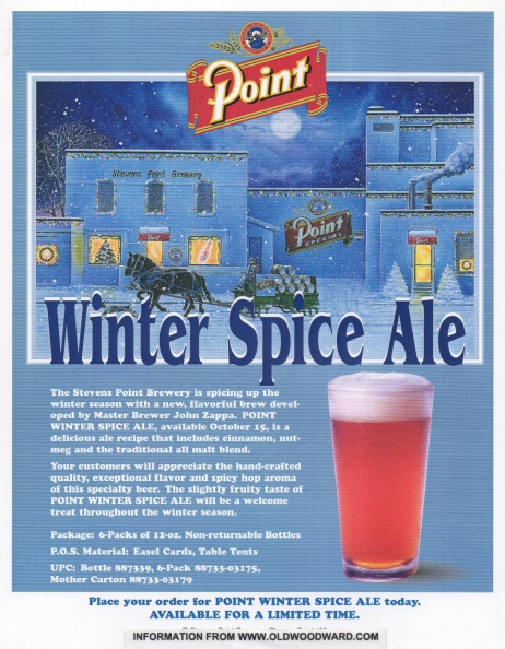 Winter Spice Ale.