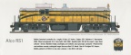 American Locomotive Company's Alco RS1 locomotive.