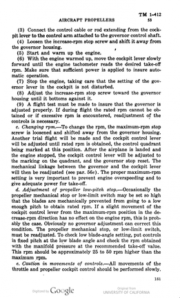 Theory of governor operation. Page 12.