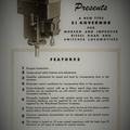 The world standard diesel engine governor, circa 1950's.
