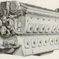 An EMD 2 stroke 567 series diesel engine with a Woodward SI governor.