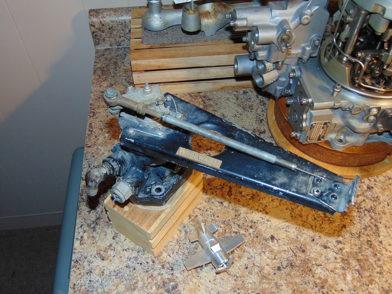 A vintage 1960's Woodward propeller governor taken off a Continental  480 series aircraft engine..JPG