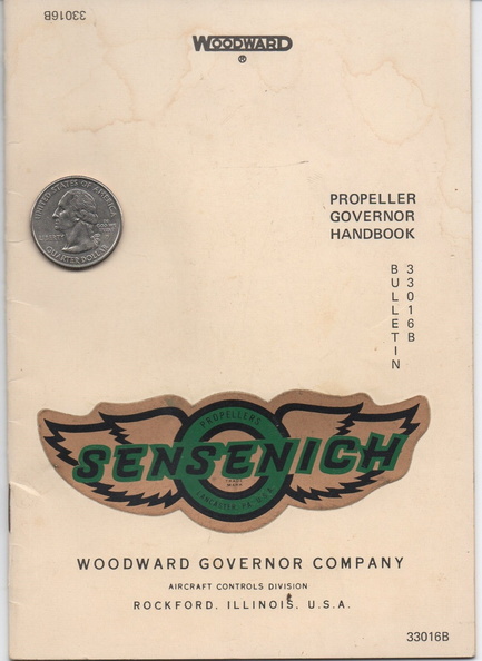 Woodward Propeller Governor Handbook.