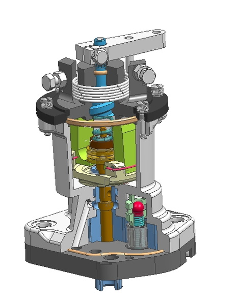 A cutaway of a foreign made(china) propeller governor.