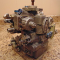 The Bendix Company's fuel control for the Honeywell TPE331 series gas turbine engine.