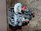 The Bendix Company's governor fuel control for the Honeywell TPE331 series gas turbine engine.