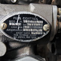 NAMEPLATE FOR THE BENDIX FUEL CONTROL.