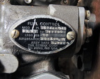 NAMEPLATE FOR THE BENDIX FUEL CONTROL.