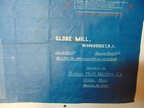 GLOB MILLS BLUEPRINT, CIRCA 1899.