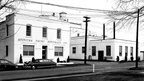 The Stevens Point Brewery showing the new white paint job, circa 1948.